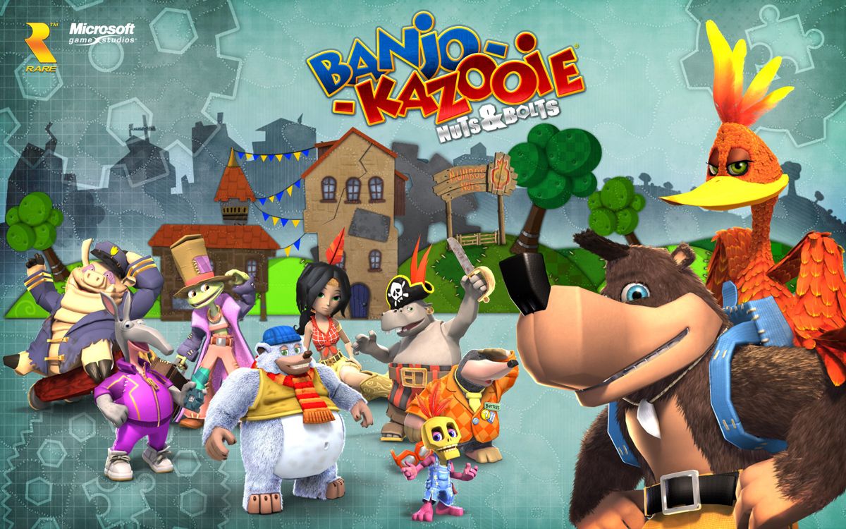 Banjo Kazooie: Nuts & Bolts - Intro HD 