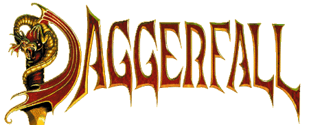 The Elder Scrolls: Chapter II - Daggerfall Logo (Virgin Interactive Entertainment UK website, 1998)
