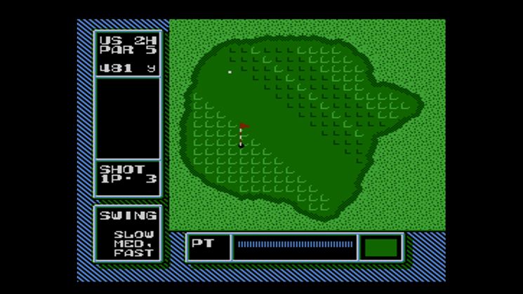 NES Open Tournament Golf Screenshot (Nintendo eShop)