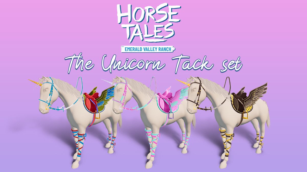 Horse Tales: Emerald Valley Ranch - Unicorn Tack Set Screenshot (Steam)