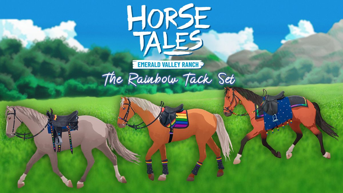 Horse Tales: Emerald Valley Ranch - The Rainbow Tack Set Screenshot (Steam)