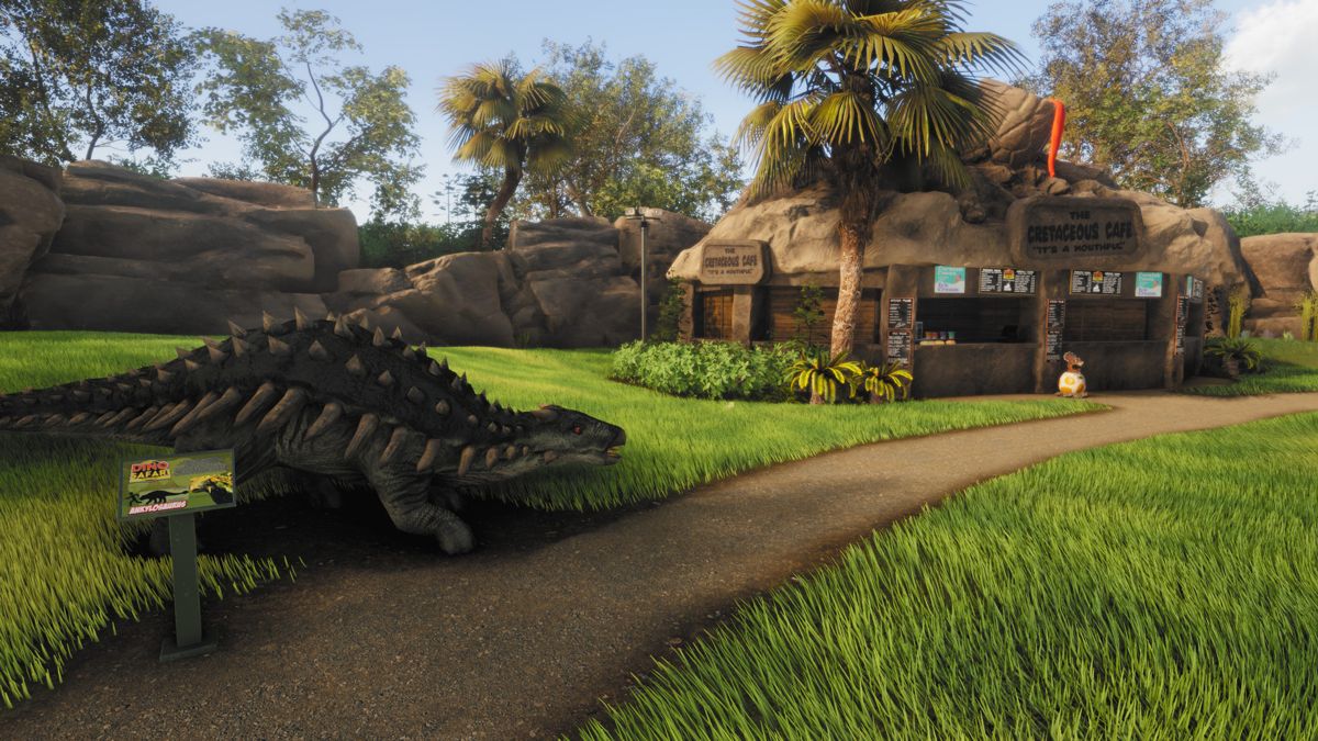 Lawn Mowing Simulator: Dino Safari DLC Screenshot (Steam)