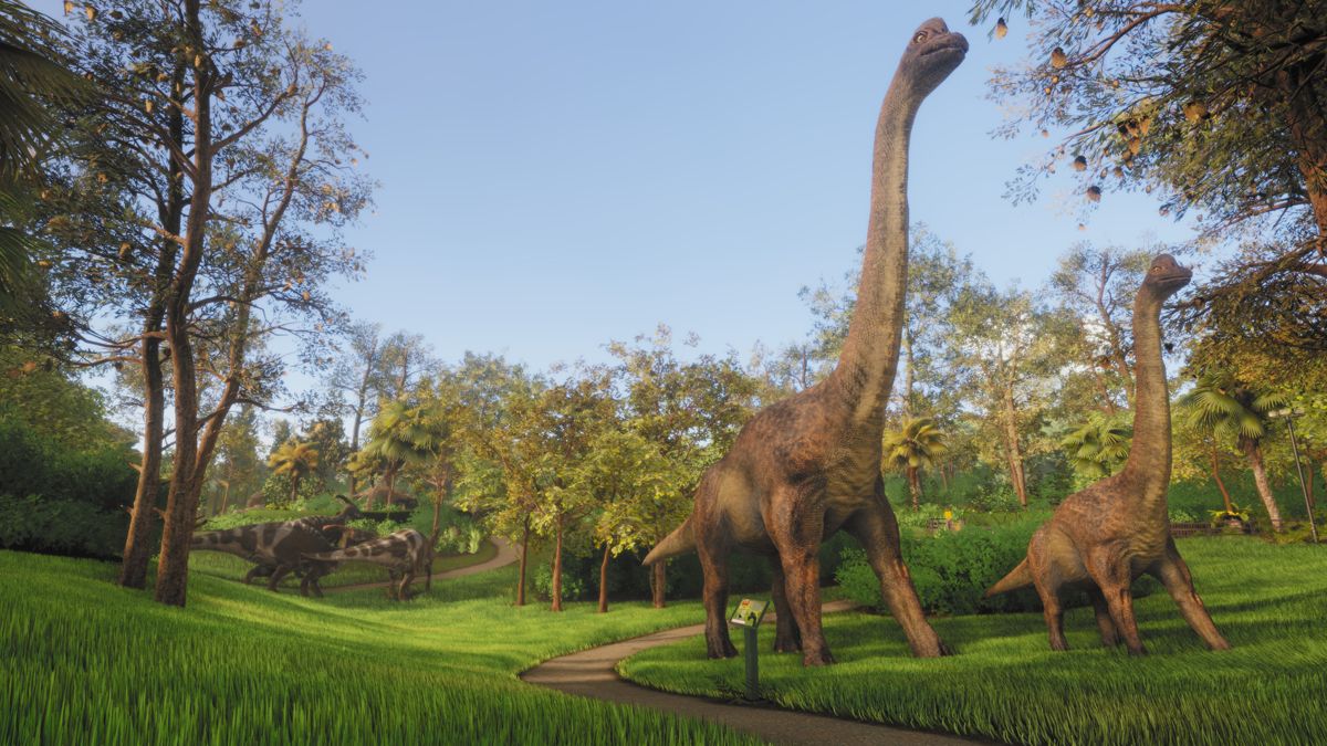 Lawn Mowing Simulator: Dino Safari DLC Screenshot (Steam)
