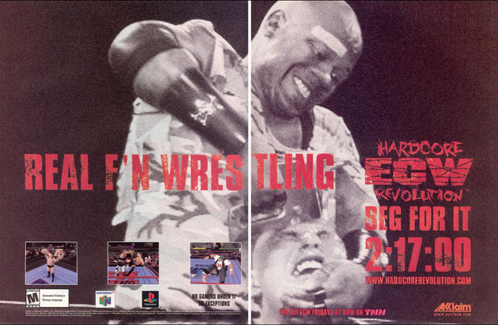 ECW Hardcore Revolution Magazine Advertisement (Magazine Advertisements): ECW Magazine (U.S.) Issue #6 2000