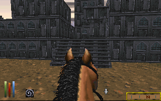 The Elder Scrolls: Chapter II - Daggerfall Screenshot (Bethesda Softworks website, 1997): (Orc Palace 2) Screenshot originally published on 1996-07-27