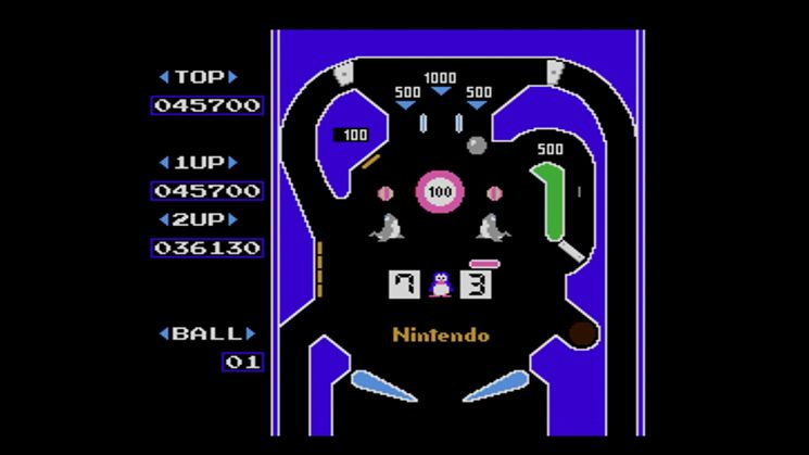 Pinball Screenshot (Nintendo eShop)