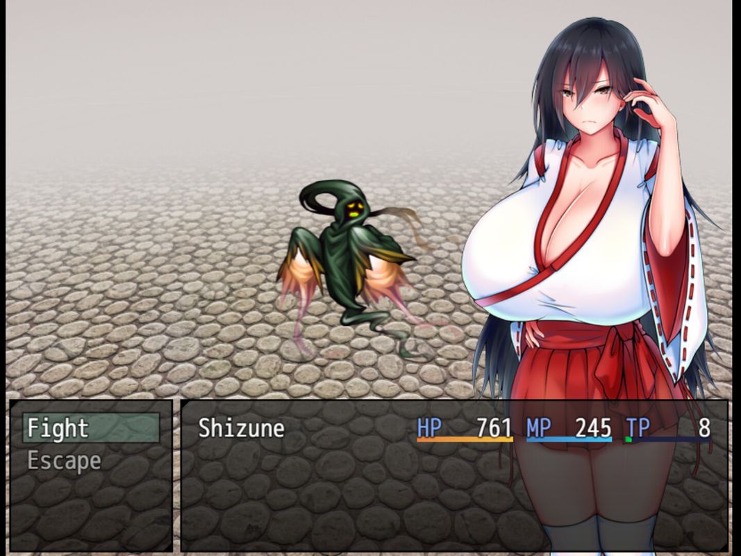Blazing Priestess Shizune Screenshot (Steam)