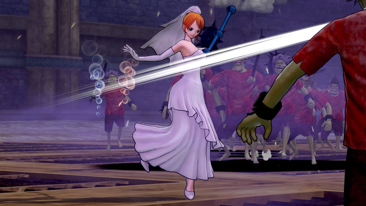 One Piece: Pirate Warriors 3 - Additional costume: Nami (Wedding) Screenshot (PlayStation Store)