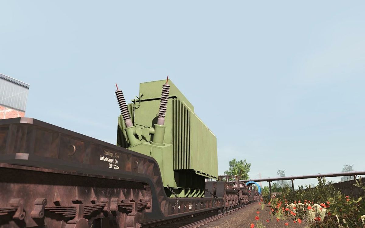 Trainz Plus: DB UAAI Low-Loader Flatcar Screenshot (Steam)