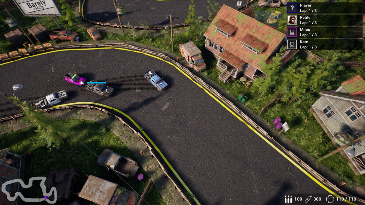 Barely Racing Screenshot (Steam)