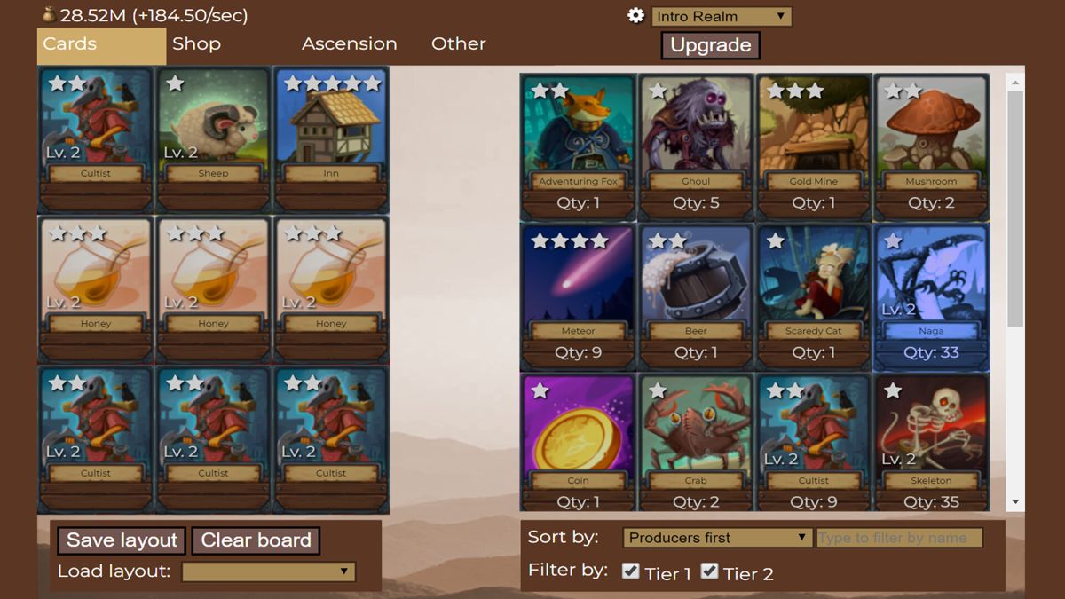 Creature Card Idle Screenshot (Steam)