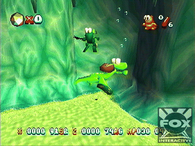 Croc: Legend of the Gobbos Screenshot (Score Magazine CD 53)