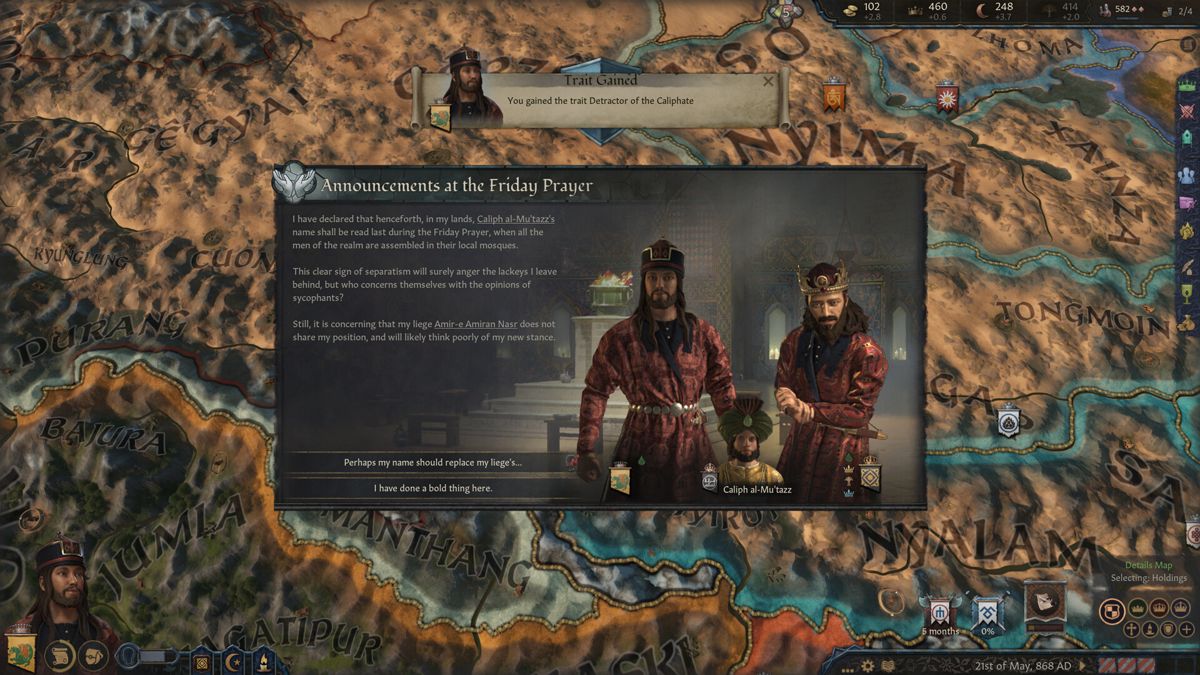 Crusader Kings III: Legacy of Persia Screenshot (Steam)