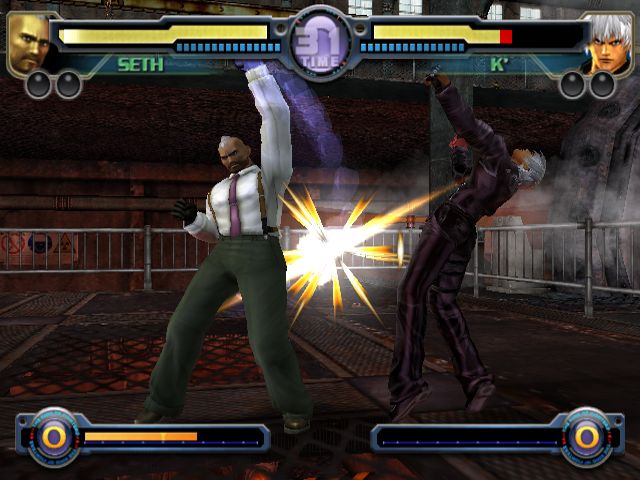 KOF: Maximum Impact Screenshot (SNK E3 2004 Press CD)