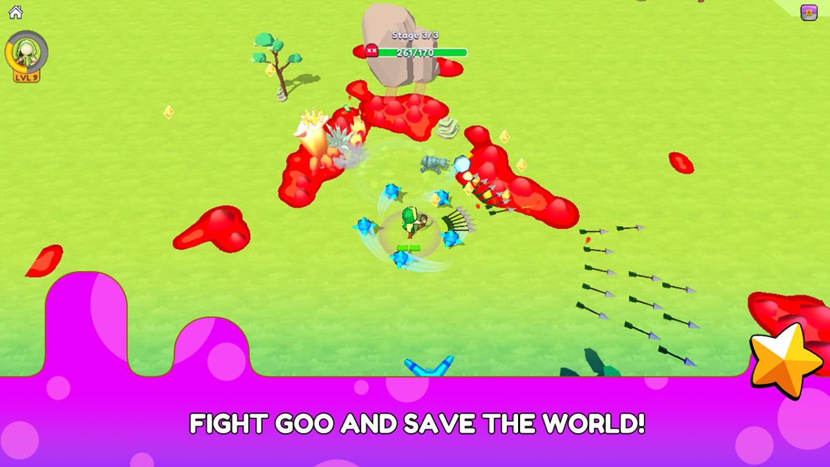 Goo Fighter Screenshot (Nintendo.com)