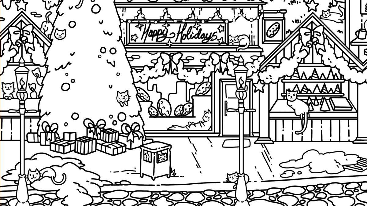 Cats Hidden in Jingle Jam Screenshot (Steam)