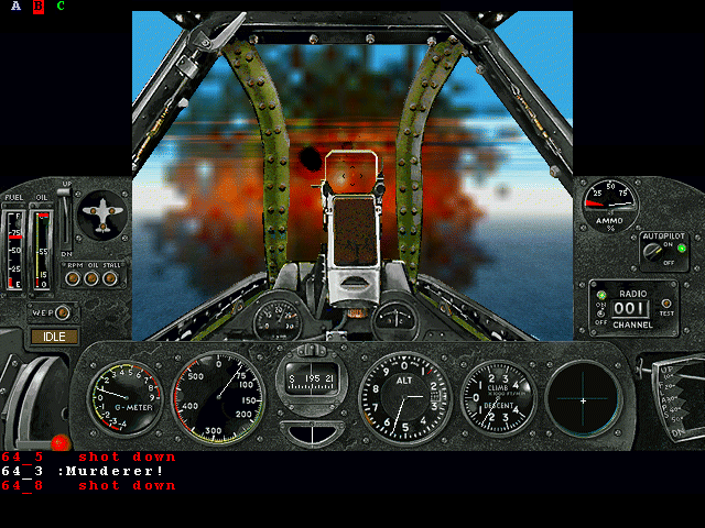 Air Warrior III Screenshot (Score Magazine CD 50)