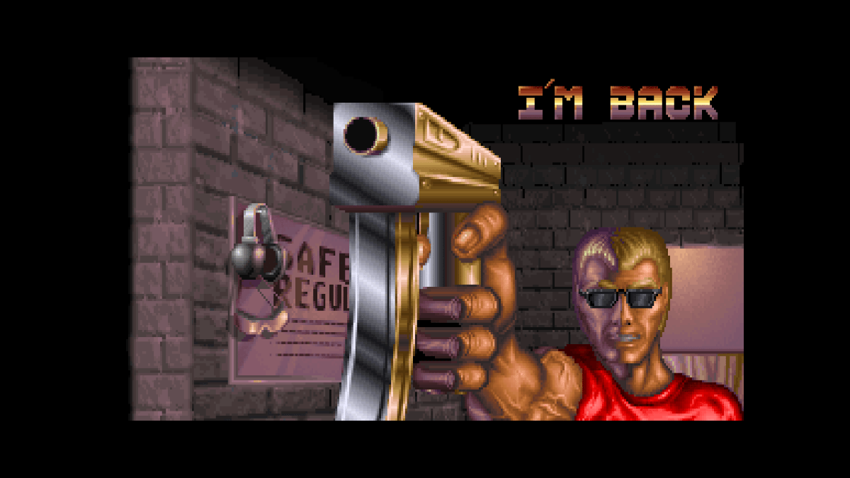 Duke Nukem 1+2 Remastered / Duke Nukem 3D: Total Meltdown Screenshot (Evercade website)