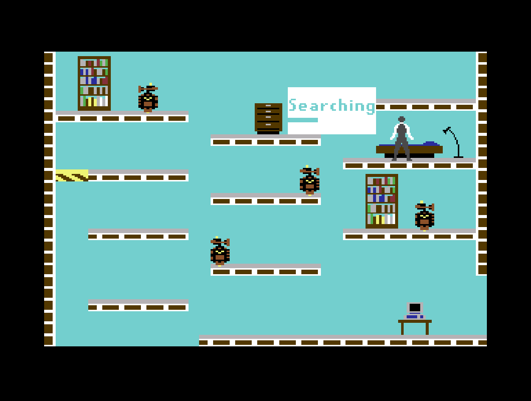 The C64 Collection 1 Screenshot (Evercade website): Impossible Mission