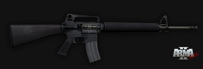 Arma II Other (Official website - Weaponry): Assault Rifle - M16A2