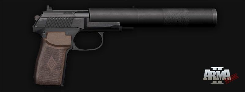Arma II Other (Official website - Weaponry): Handgun - Makarov + Suppressor