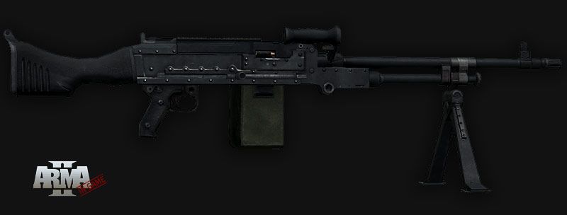 Arma II Other (Official website - Weaponry): Machinegun - M240
