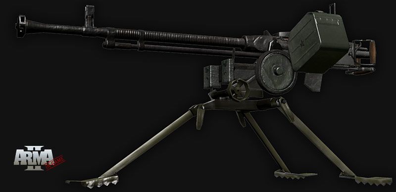 Arma II Other (Official website - Weaponry): Mounted Weapon - DShKM
