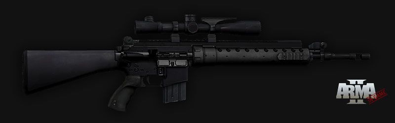 Arma II Other (Official website - Weaponry): Sniper Rifle - Mk12 SPR