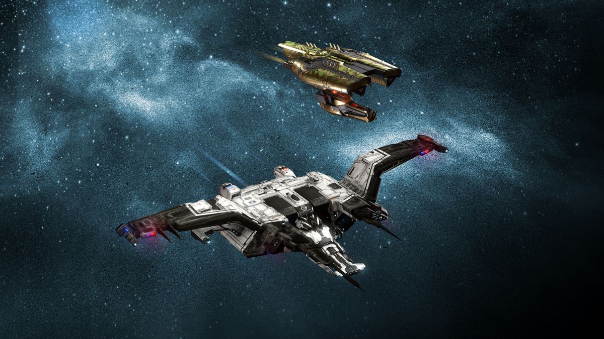 EVE Online Platinum Starter Pack official promotional image MobyGames