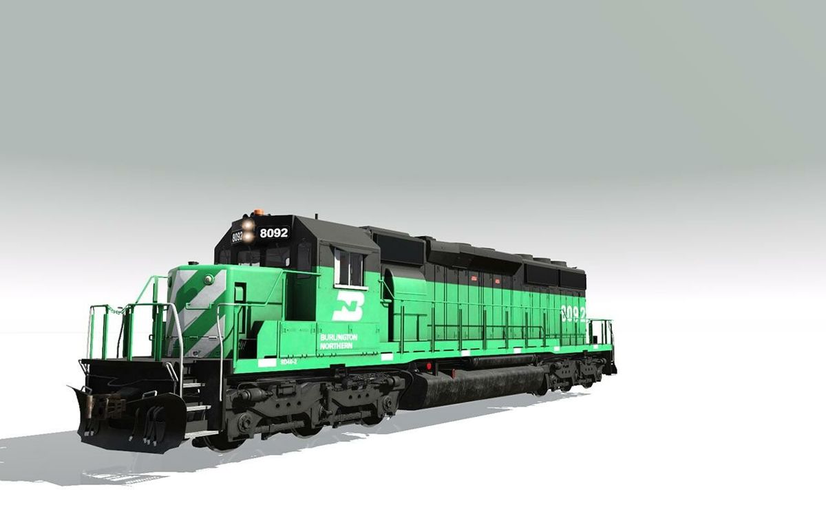Trainz Railroad Simulator 2022: Pro Train: SD40-2 Loco Bundle 1 Screenshot (Steam)