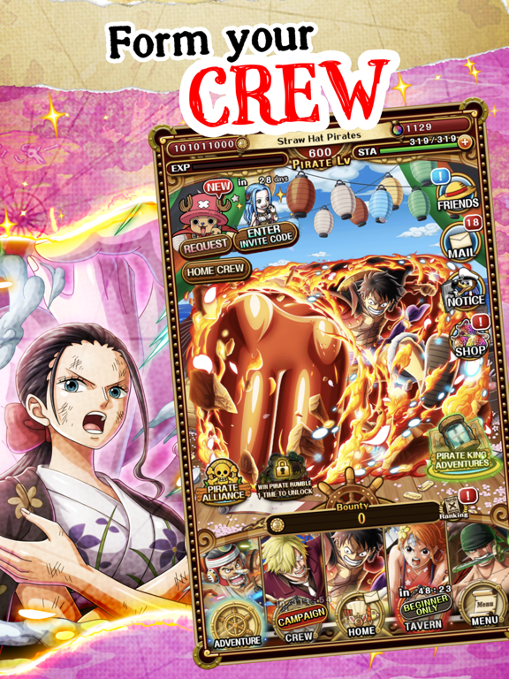 One Piece: Treasure Cruise Screenshot (iTunes Store)