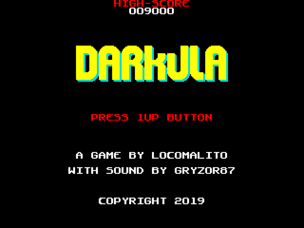 Darkula Screenshot (Locomalito.com)