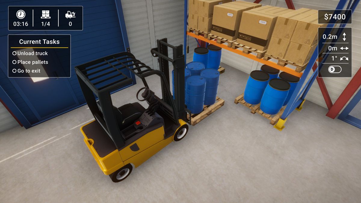 Forklift Simulator 2023 Screenshot (Steam)