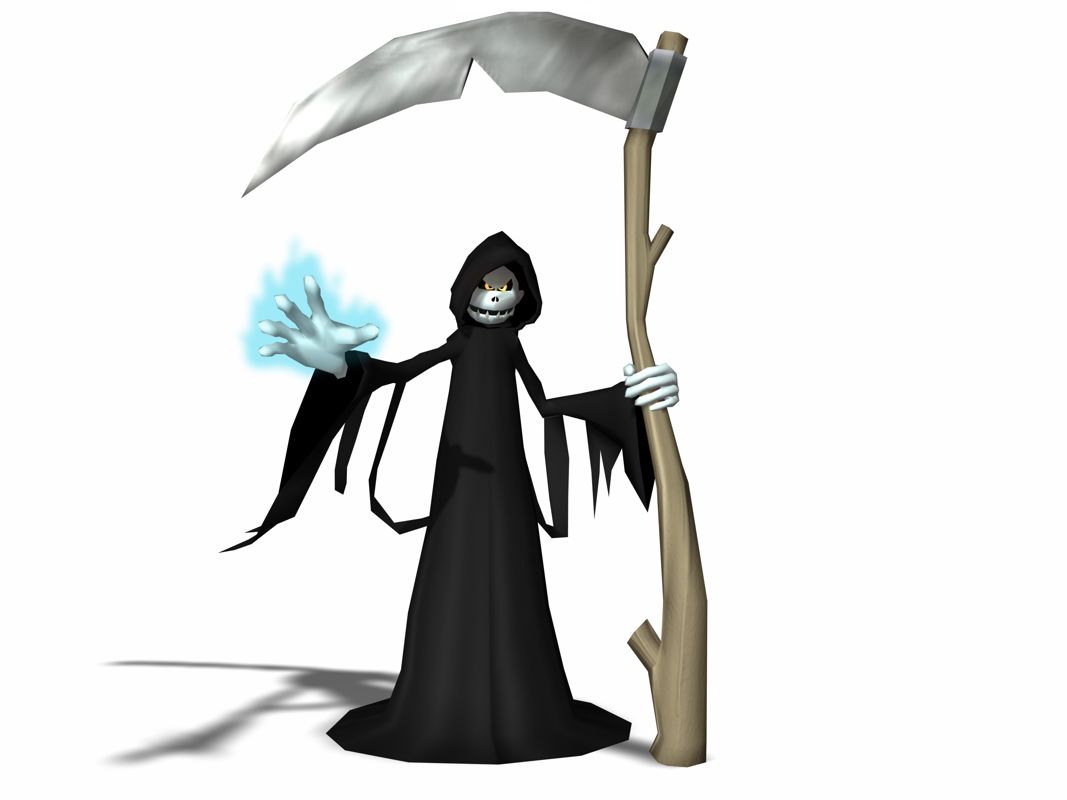 Grabbed by the Ghoulies Render (Rare Fan Site Kit): Grim Reaper Pose