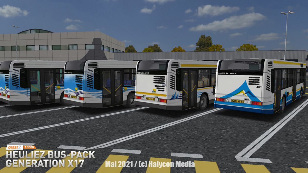 OMSI 2: Add-on Heuliez Bus-Pack Generation X17 Screenshot (Steam)