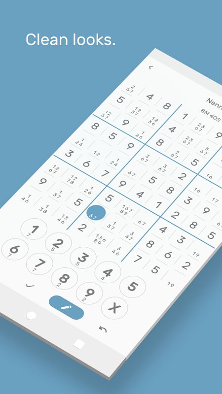 Sudoku: The Clean One Other (Google Play)