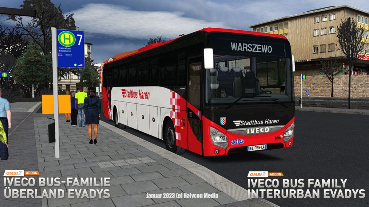 OMSI 2: Add-on IVECO Bus Family Interurban Evadys Screenshot (Steam)