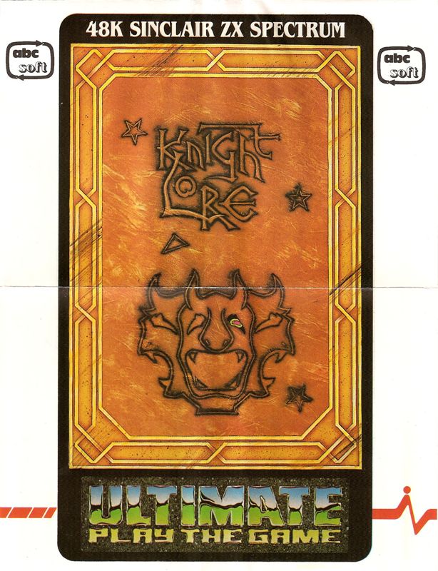 Knight Lore Other (World of Spectrum > Additional material): abc soft poster.