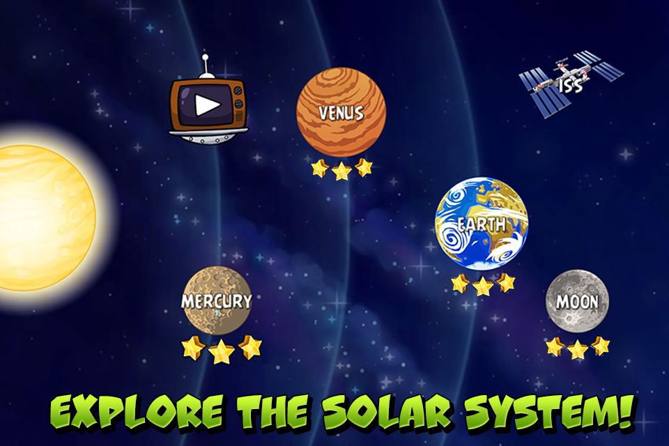 Angry Birds: Space Screenshot (Google Play)
