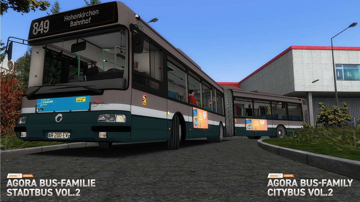 OMSI 2: Add-on Agora Bus-Family Citybus Vol.2 Screenshot (Steam)