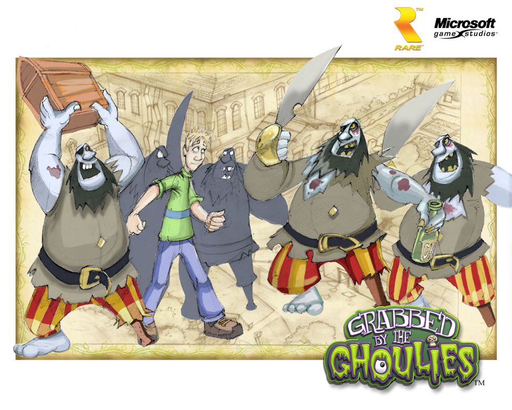 Grabbed by the Ghoulies Wallpaper (Developer's Website)