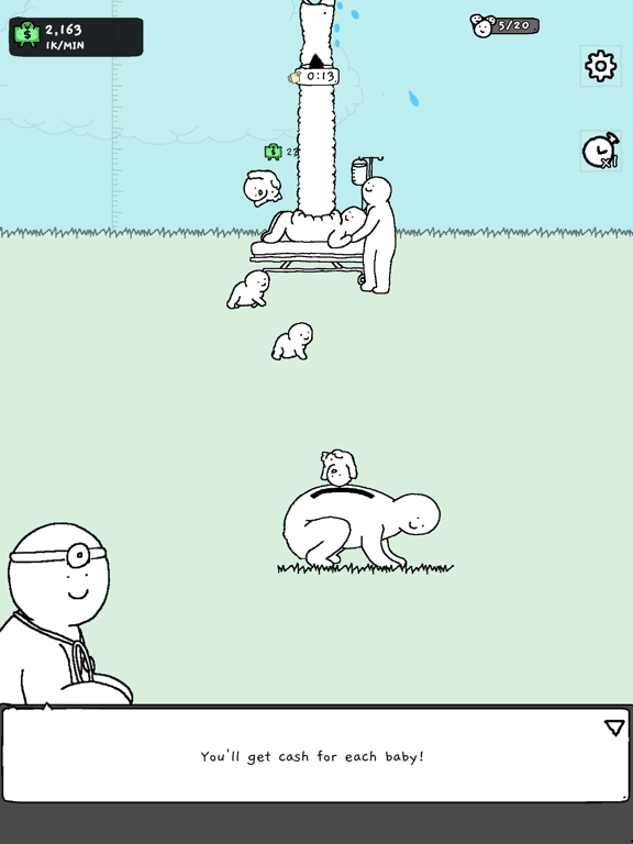 Tingus Goose: Weird Idle Game Screenshot (iTunes Store)