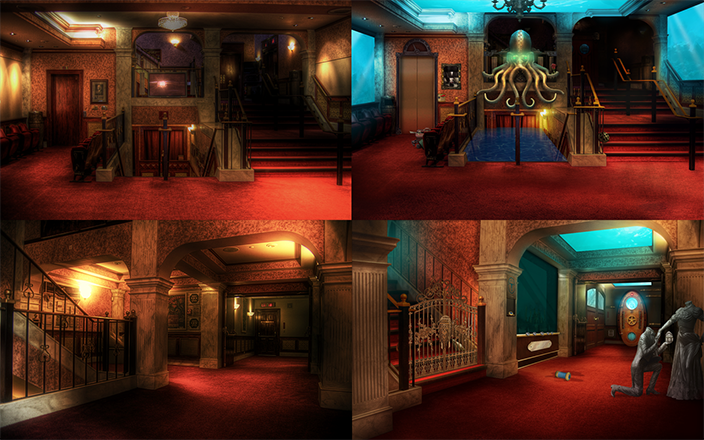 The Emerald Maiden: Symphony of Dreams (Collector's Edition) Concept Art (Concept Artbook): CE_Concept-Artwork_0005_Scene-Transformation1