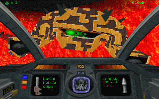 Descent Screenshot (PlayStation website, 1999)