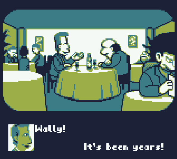 My Dinner with André Screenshot (itch.io)