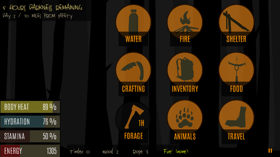 Survive: Wilderness Survival Screenshot (Google Play)