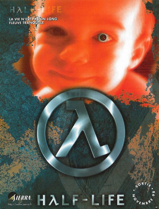 Half-Life Magazine Advertisement (Magazine Advertisements): Joystick (France), Issue 099 (December 1998)