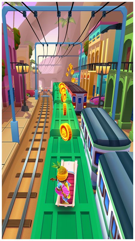 Subway Surfers official promotional image - MobyGames