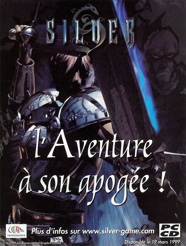 Silver Magazine Advertisement (Magazine Advertisements): Joystick (France), Issue 101 (February 1999)