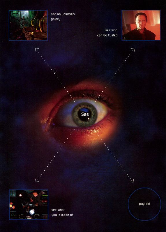 Privateer 2: The Darkening Magazine Advertisement (Magazine Advertisements): PC Gamer (USA), Issue 11/1996